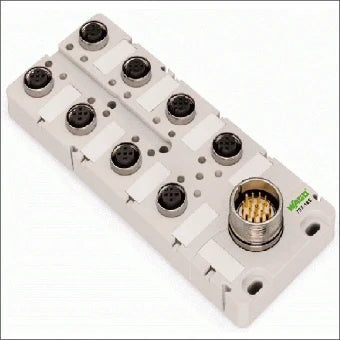 WAGO 757-185 Passieve sensor-/actor verdeler (zonder kabel) 60 mm