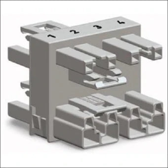 WAGO 770-1736 Kompaktverteiler fuer steckbare Gebaeudeinstallation 46 mm