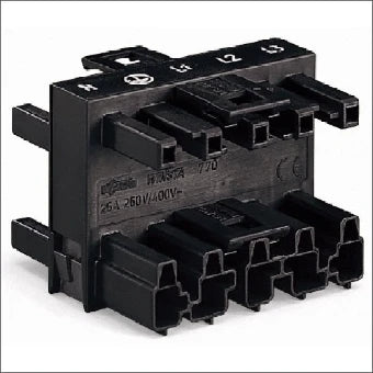 WAGO 770-609 Kompaktverteiler fuer steckbare Gebaeudeinstallation 46 mm