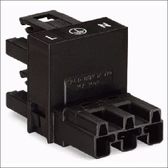WAGO 770-686 Kompaktverteiler fuer steckbare Gebaeudeinstallation 51 mm