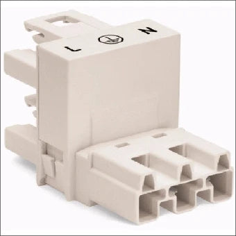 WAGO 770-684 Kompaktverteiler fuer steckbare Gebaeudeinstallation 51 mm