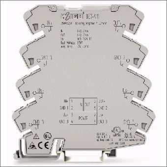 WAGO 857-411 Scheidingsversterker 94 mm