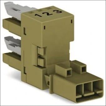 WAGO 890-1662 Kompaktverteiler fuer steckbare Gebaeudeinstallation 57.85 mm