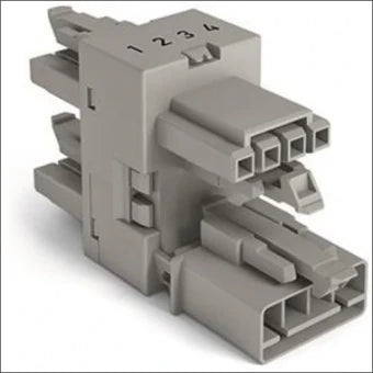 WAGO 890-1734 Kompaktverteiler fuer steckbare Gebaeudeinstallation 63.5 mm
