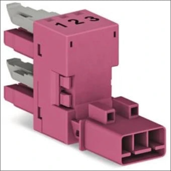 WAGO 890-1763 Kompaktverteiler fuer steckbare Gebaeudeinstallation 63.5 mm