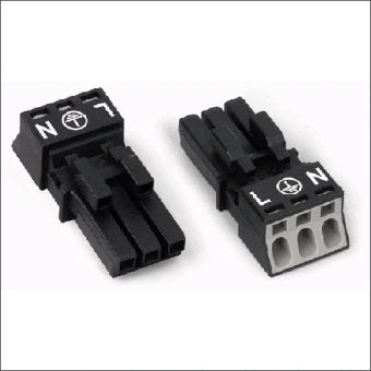 WAGO 890-203 Steckverbinder fuer steckbare Gebaeudeinstallation 34.1 mm