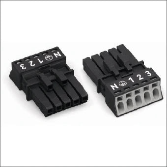 WAGO 890-205 Connector voor insteekbare gebouwinstallatie