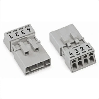 WAGO 890-254 Steckverbinder fuer steckbare Gebaeudeinstallation 34.1 mm