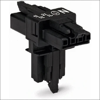 WAGO 890-627 Kompaktverteiler fuer steckbare Gebaeudeinstallation 54 mm