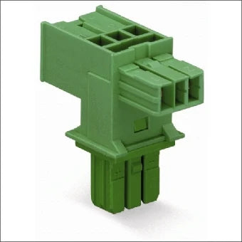 WAGO 893-1606 Kompaktverteiler fuer steckbare Gebaeudeinstallation 28.7 mm