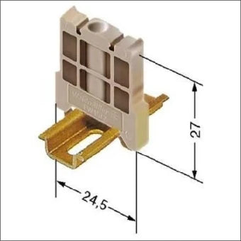WEIDMULLER 1071900000 Eindsteun Reihenklemme 8 mm