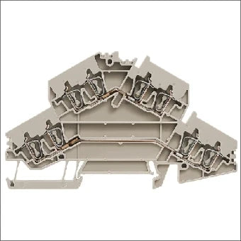 WEIDMULLER 1394040000 Durchgangsreihenklemme 5.1 mm