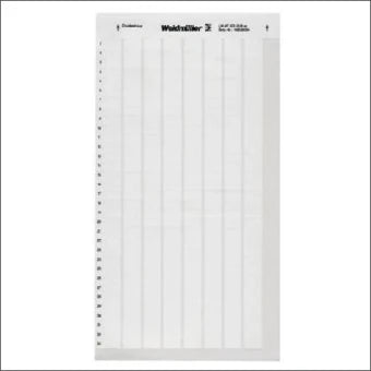 WEIDMULLER 1686361044 Tekststrookblad 6 mm
