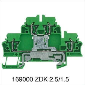 WEIDMULLER 1690000000 Durchgangsreihenklemme 5.1 mm