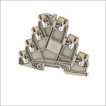 WEIDMULLER 2434340000 Durchgangsreihenklemme 5.1 mm