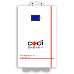 51.2V 200AH Wall Mount Lithium Battery 51,2V 200AH - Art. 33915