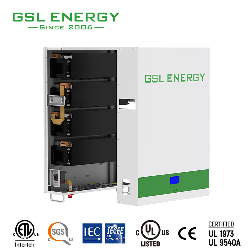 Shenzhen GSL Energy Co., Ltd. - Speicher - 51.2V 200Ah 10.24kWh Power Storage Wall (CB IEC... GSL-051200A-B-GBP2 - Art. 31192