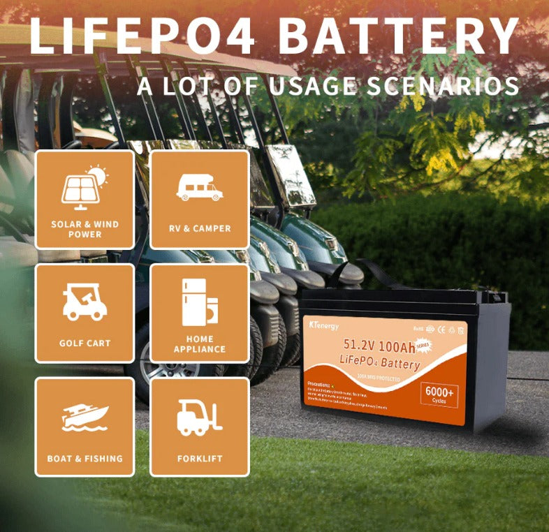 51.2V 50Ah 100Ah Lithium Battery 51,2V 50Ah - Art. 32771