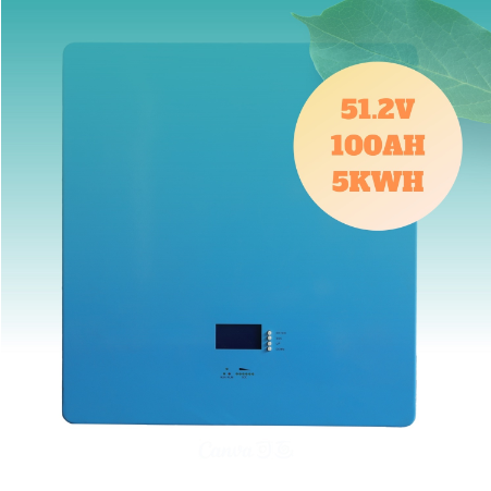 Xiamen Lynsa Intelligent Technology Co., Ltd. - Speicher - 51.2V 5kWh Wall Mount LiFePO4 Storage Battery LS-5KWh-BG01 - Art. 33207