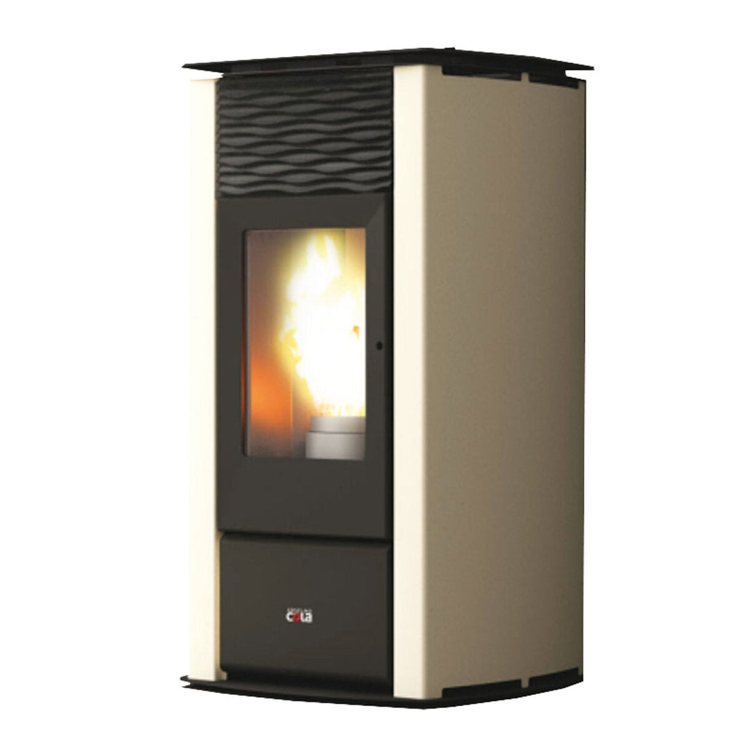Cola Termo Focus Plus – Pelletofen (wasserführend), 21 kW, Elfenbein