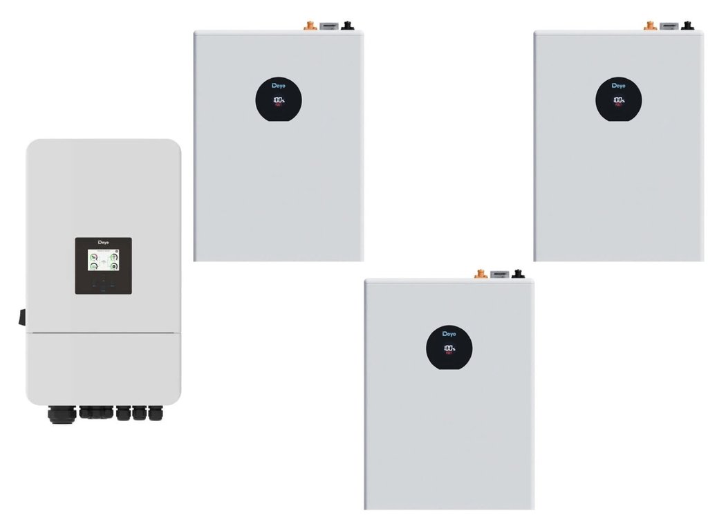 Deye Speicherset SUN-10K-SG05LP3-EU + 3× SE-F5 Pro-C (10 kW / 15,36 kWh)