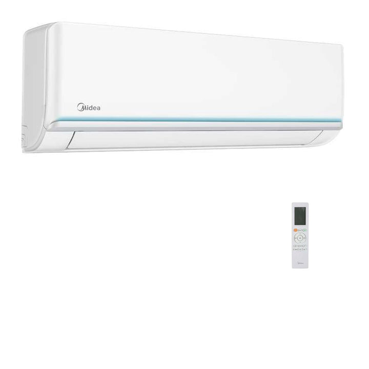Midea Evolution 9000+12000 BTU – Multisplit-Klimagerät (2 Innengeräte), 5,3/5,57 kW, R32, A++/A+