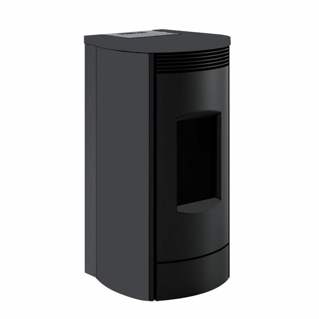 Caminetti Montegrappa Alpina M MW24 – Pelletofen (wasserführend), 19,7 kW, Bordeaux