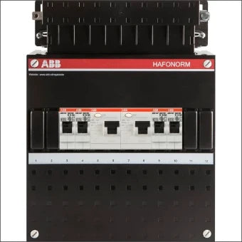 ABB HAF 1SPF006901F0119 Verteilerkasten, vormontiert 280 mm