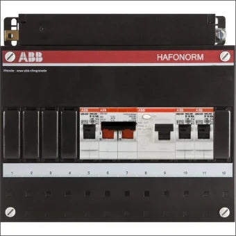 ABB HAF 1SPF006905F0098 Verteilerkasten, vormontiert 390 mm