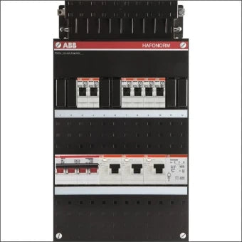 ABB HAF 1SPF006907F0551 Verteilerkasten, vormontiert 390 mm