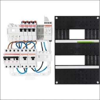 ABB HAF 1SPF006907F1710 Verteilerkasten, vormontiert 390 mm