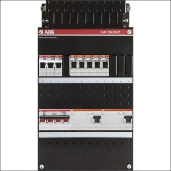 ABB HAF 1SPF006909F0372 Verteilerkasten, vormontiert 390 mm