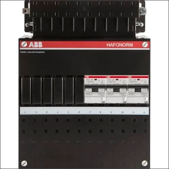 ABB HAF 1SPF006912F0125 Verteilerkasten, vormontiert 280 mm