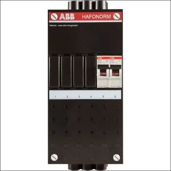 ABB HAF 1SPF006966F0125 Verteilerkasten, vormontiert 254 mm