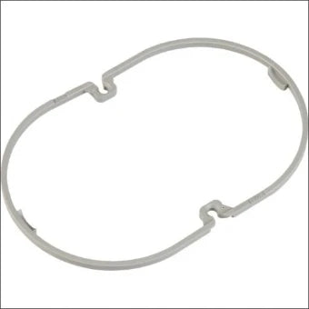 ABB HAF 7129.132 Verhogingsrand centraaldoos/Einbaudoos 90 mm