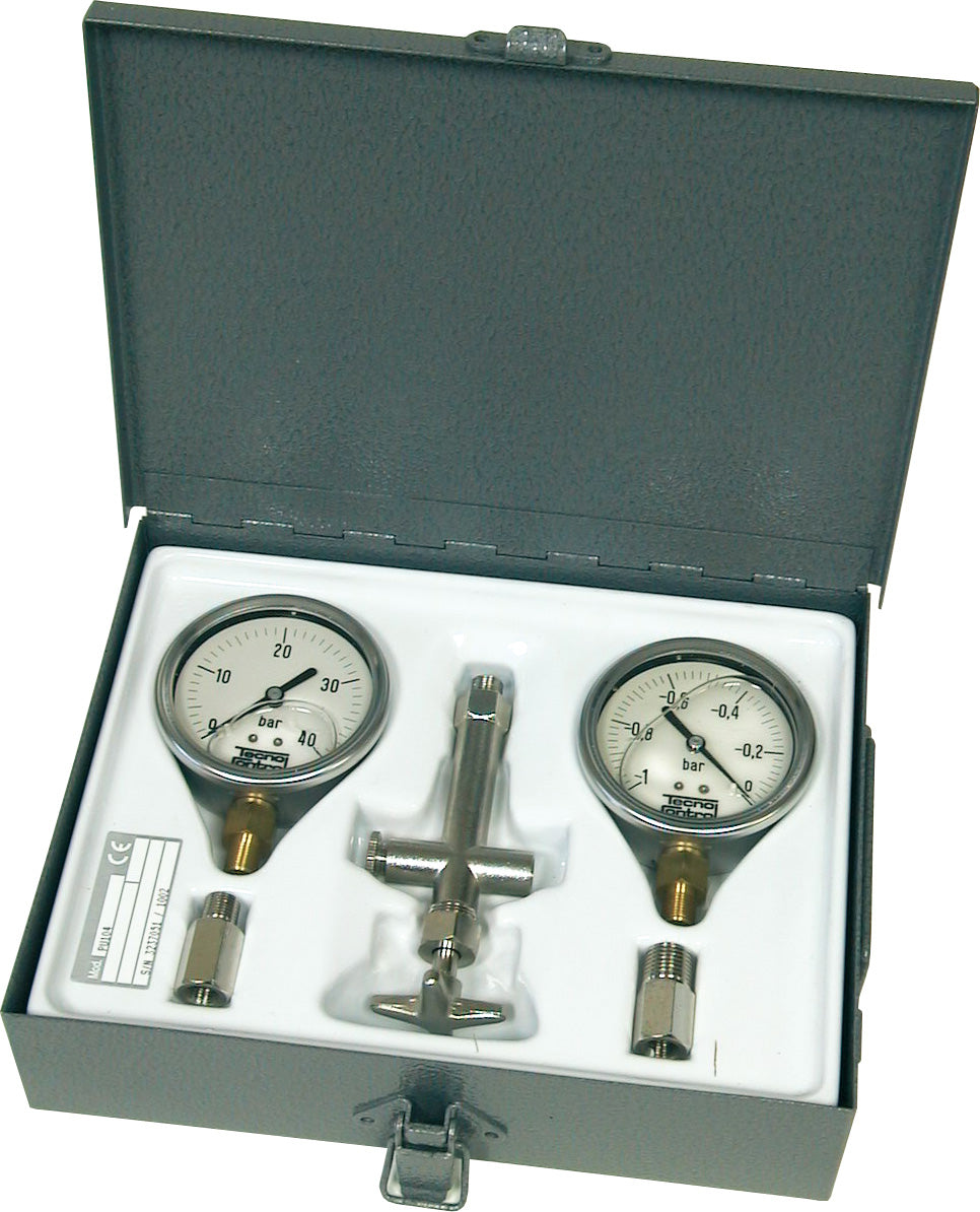 Inpro Glyzerin-Vakuummeter für Heizöl -1 bis 0 bar PUMP TEST