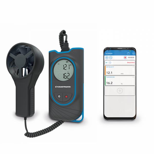 Sauermann Si-VV3 Flügelrad-Thermoanemometer 0,4–30 m/s