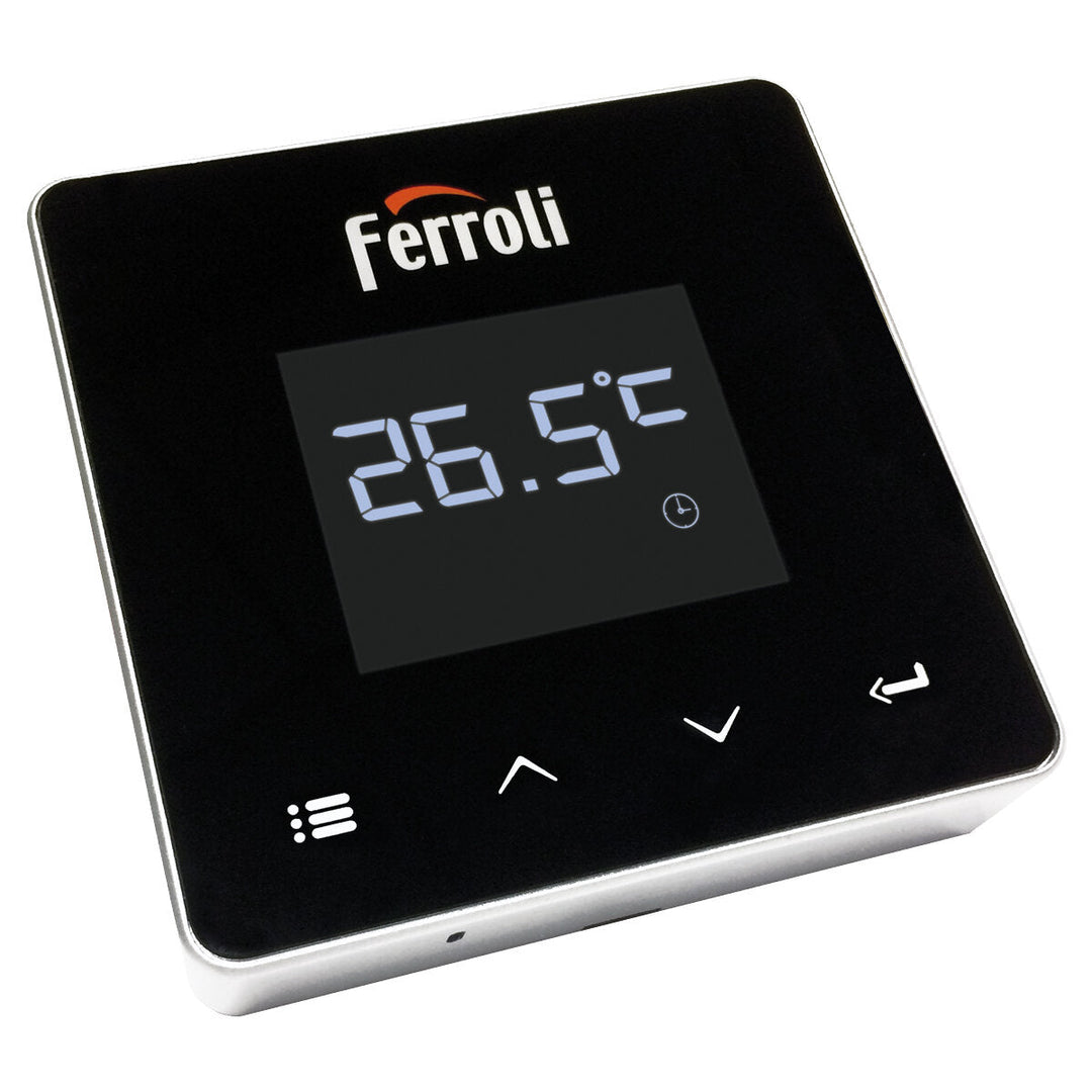 Ferroli Bluehelix Maxima 28 C + Comando Connect 24 kW A+ Erdgas Flüssiggas aria propanata – Gas-Brennwertkessel, 24 kW, Erdgas/Flüssiggas