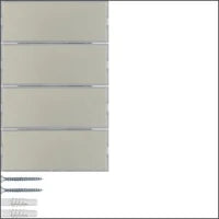 BERKER 13097004 Afdekraam schakelmateriaal