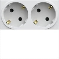 HAGER WS120 Zubehoer/Teile fuer geaard koppelcontact