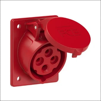 PCE 103166 CEE-contactdoos, aanbouw