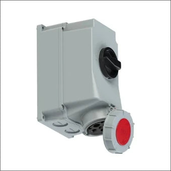 PCE 103821 CEE-contactdoos uitschakelbaar, beveiligd (IEC 60309)