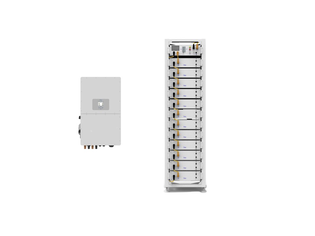 Deye Hochvolt-Speicherset SUN-30K-SG01HP3-EU-BM3 + 12× BOS-G 5.1 Pro (30 kW / 61,44 kWh)