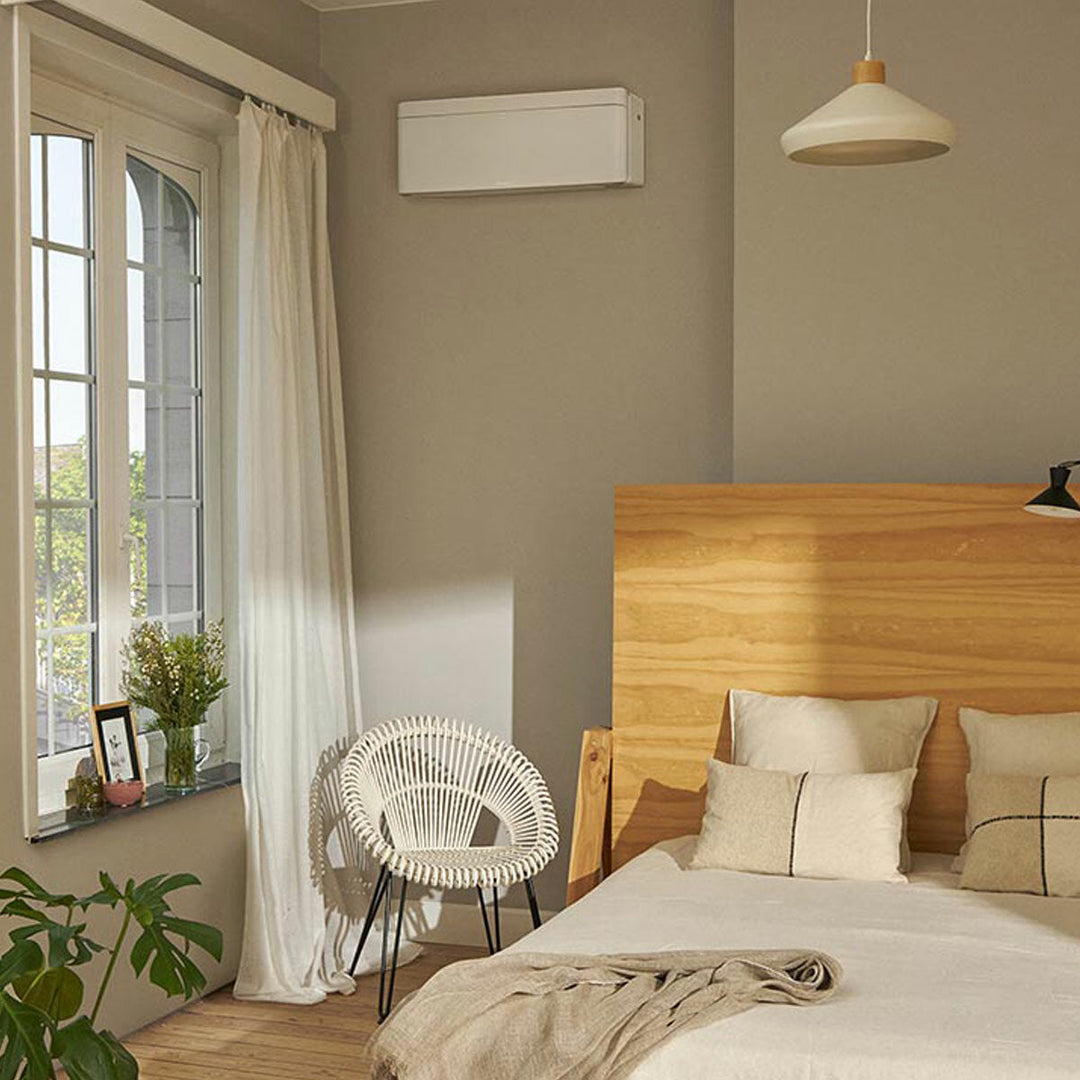 Daikin Stylish Weiß 9000+9000+15000 BTU – Multisplit-Klimagerät (3 Innengeräte), 6,8/8,6 kW, R32, A++/A+, WLAN