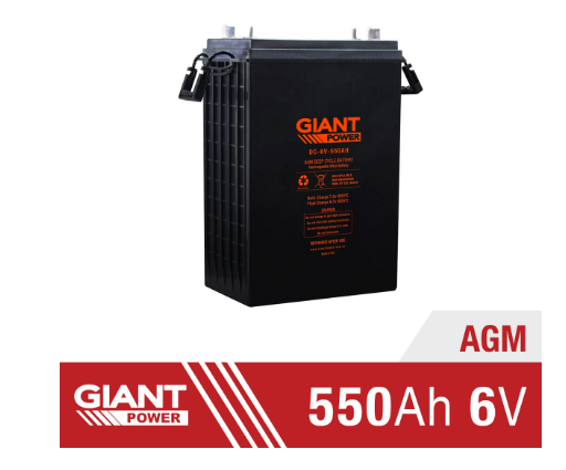 550AH 6V AGM Battery 550AH 6V AGM Battery - Art. 25845
