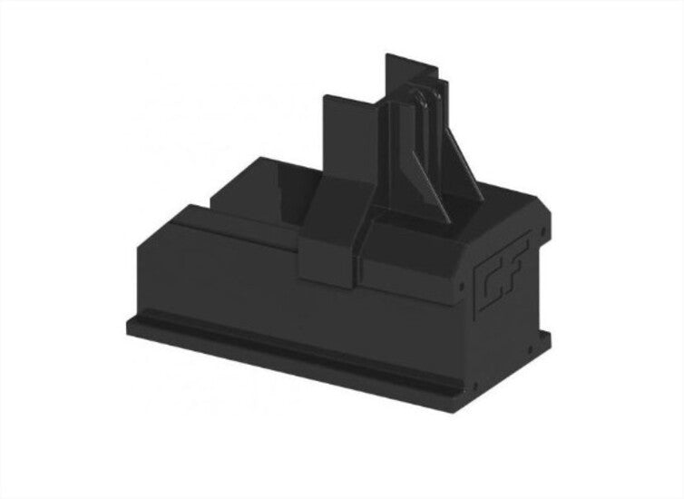 Unterkonstruktion ESDEC Mounting rail End cap black 1008060-B
