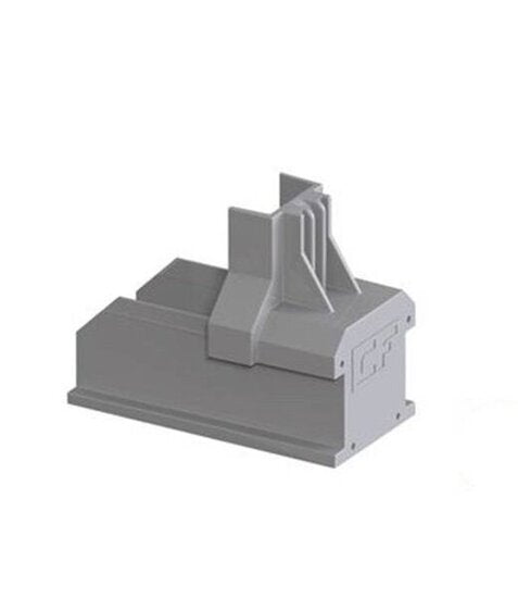 Unterkonstruktion ESDEC Mounting rail End cap grey 1008060