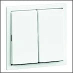 PEHA 00054611 Bedienelement / Zentralplatte Schalterprogramm 70 mm