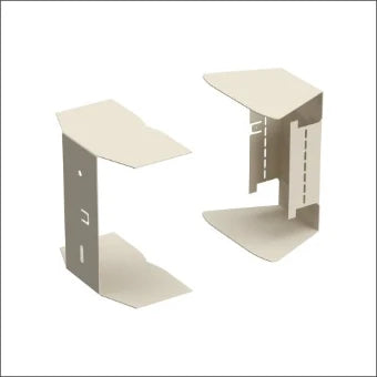 STAGO INS5551302 Binnen/buitenhoekstuk wandgoot 120 mm