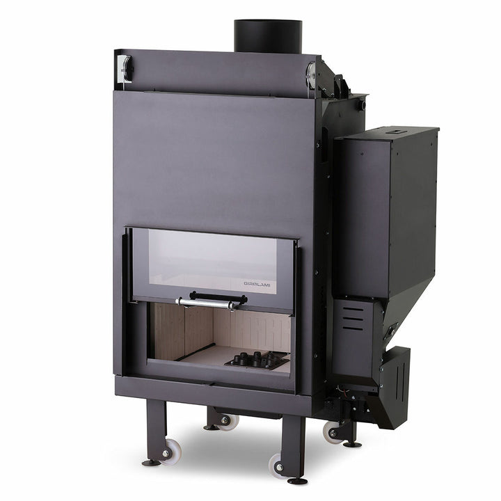 Girolami TC EVO BIO 80 – Mehrstoff-Heizkamin, 30 kW